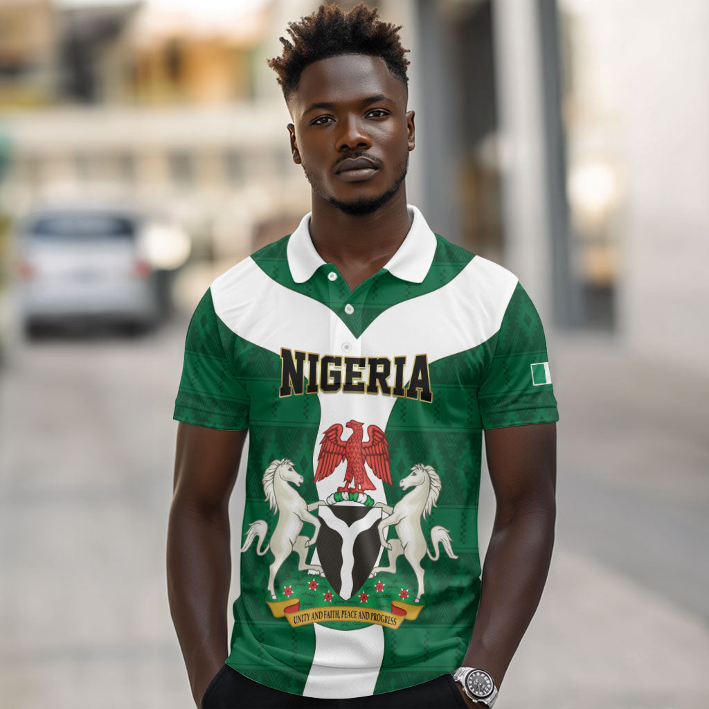 Personalised Nigeria Polo Shirt Naija In My Heart