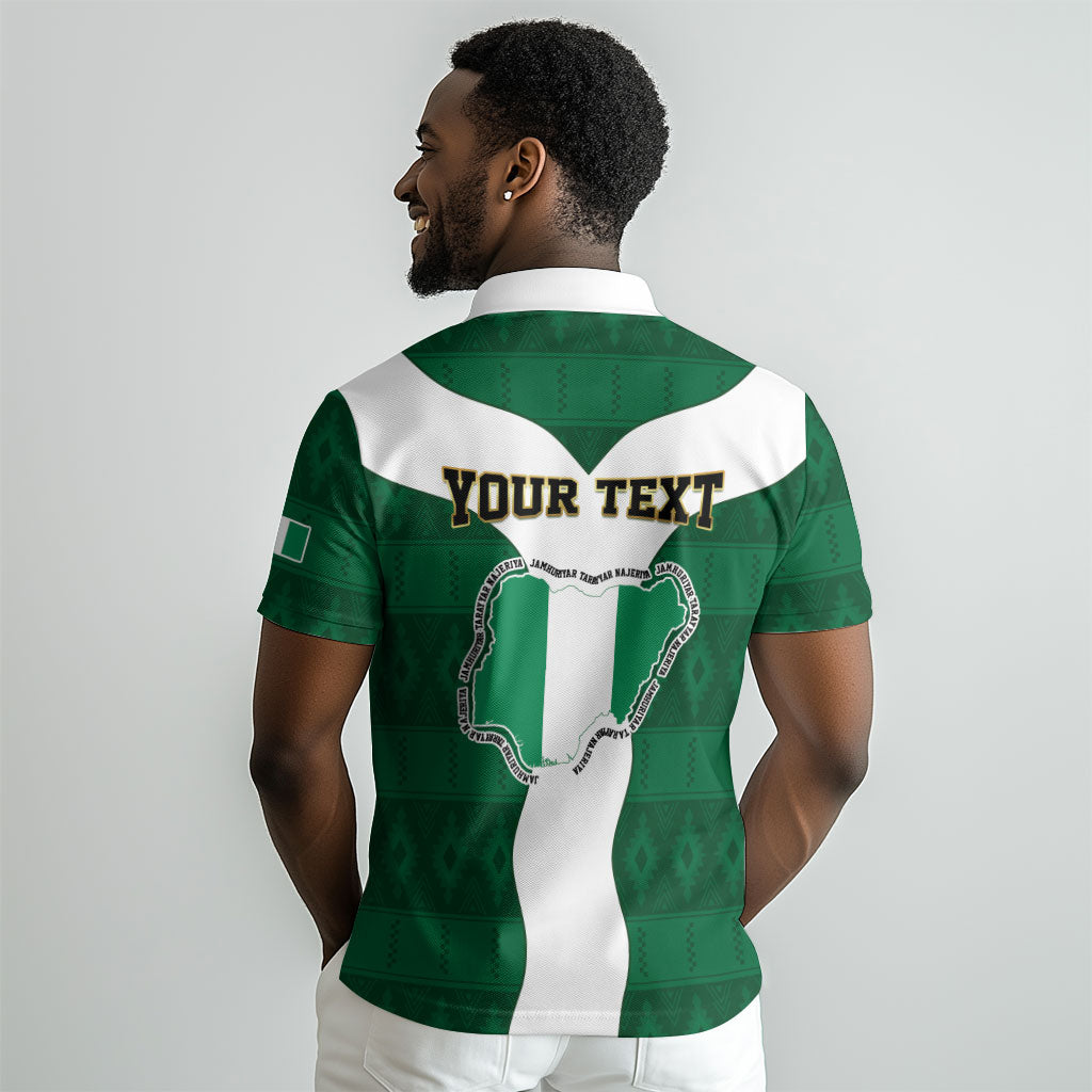 Personalised Nigeria Polo Shirt Naija In My Heart