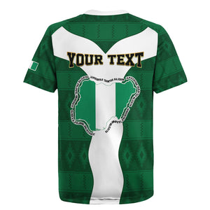 Personalised Nigeria Rugby Jersey Naija In My Heart