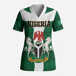 Personalised Nigeria Scrub Top Naija In My Heart