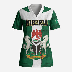 Personalised Nigeria Scrub Top Naija In My Heart
