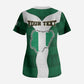 Personalised Nigeria Scrub Top Naija In My Heart