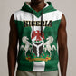 Personalised Nigeria Sleeveless Hoodie Naija In My Heart