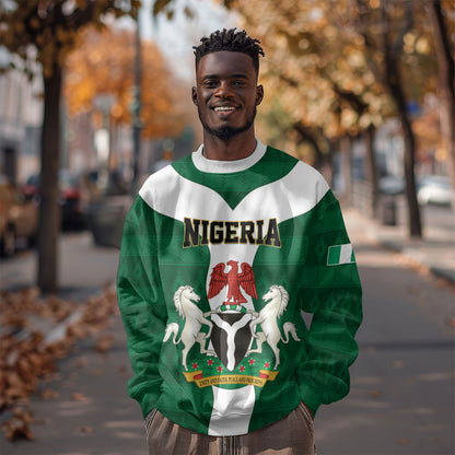 Personalised Nigeria Sweatshirt Naija In My Heart