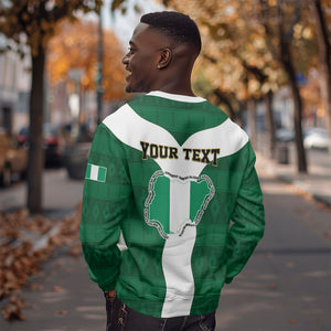 Personalised Nigeria Sweatshirt Naija In My Heart