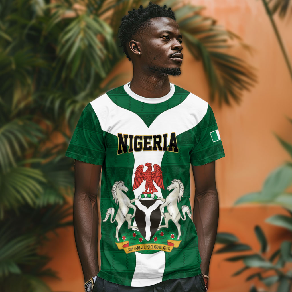Personalised Nigeria T shirt Naija In My Heart