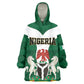 Personalised Nigeria Wearable Blanket Hoodie Naija In My Heart