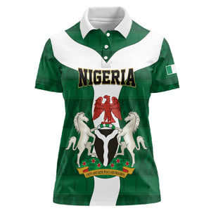 Personalised Nigeria Women Polo Shirt Naija In My Heart