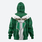 Personalised Nigeria Zip Hoodie Naija In My Heart
