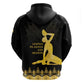 Haiti Neg Marron Hoodie Lespwa pa anyen san aksyon - Gold