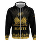 Haiti Neg Marron Hoodie Lespwa pa anyen san aksyon - Gold