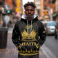Haiti Neg Marron Hoodie Lespwa pa anyen san aksyon - Gold