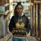 Haiti Neg Marron Hoodie Lespwa pa anyen san aksyon - Gold