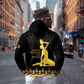 Haiti Neg Marron Hoodie Lespwa pa anyen san aksyon - Gold