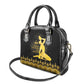 Haiti Neg Marron Shoulder Handbag Lespwa pa anyen san aksyon - Gold