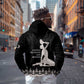 Haiti Neg Marron Hoodie Hope is Nothing Without Action - Silver
