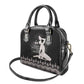 Haiti Neg Marron Shoulder Handbag Hope is Nothing Without Action - Silver