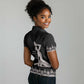 Haiti Neg Marron Women Polo Shirt Hope is Nothing Without Action - Silver