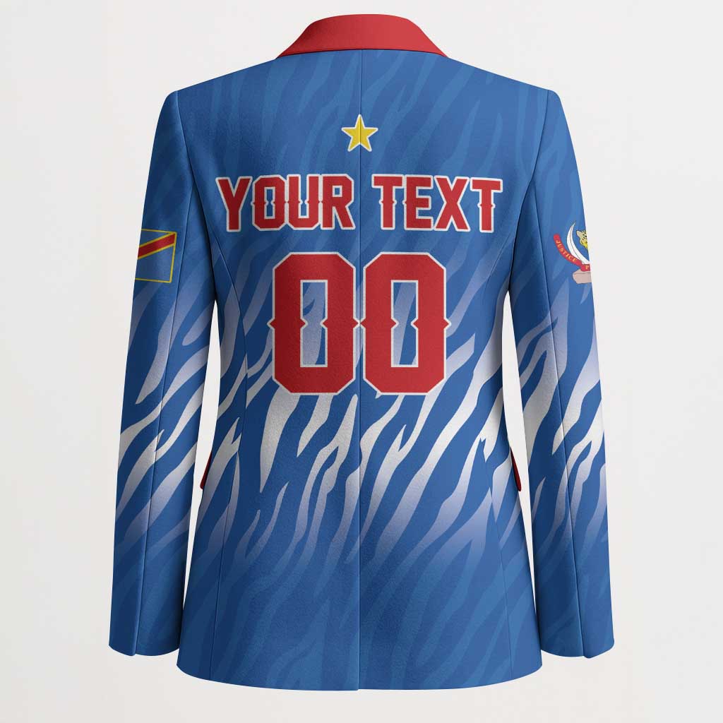 Custom Football 2026 DR Congo Leopards Blazer Warriors of the Equator