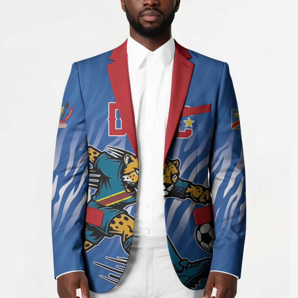 Custom Football 2026 DR Congo Leopards Blazer Warriors of the Equator