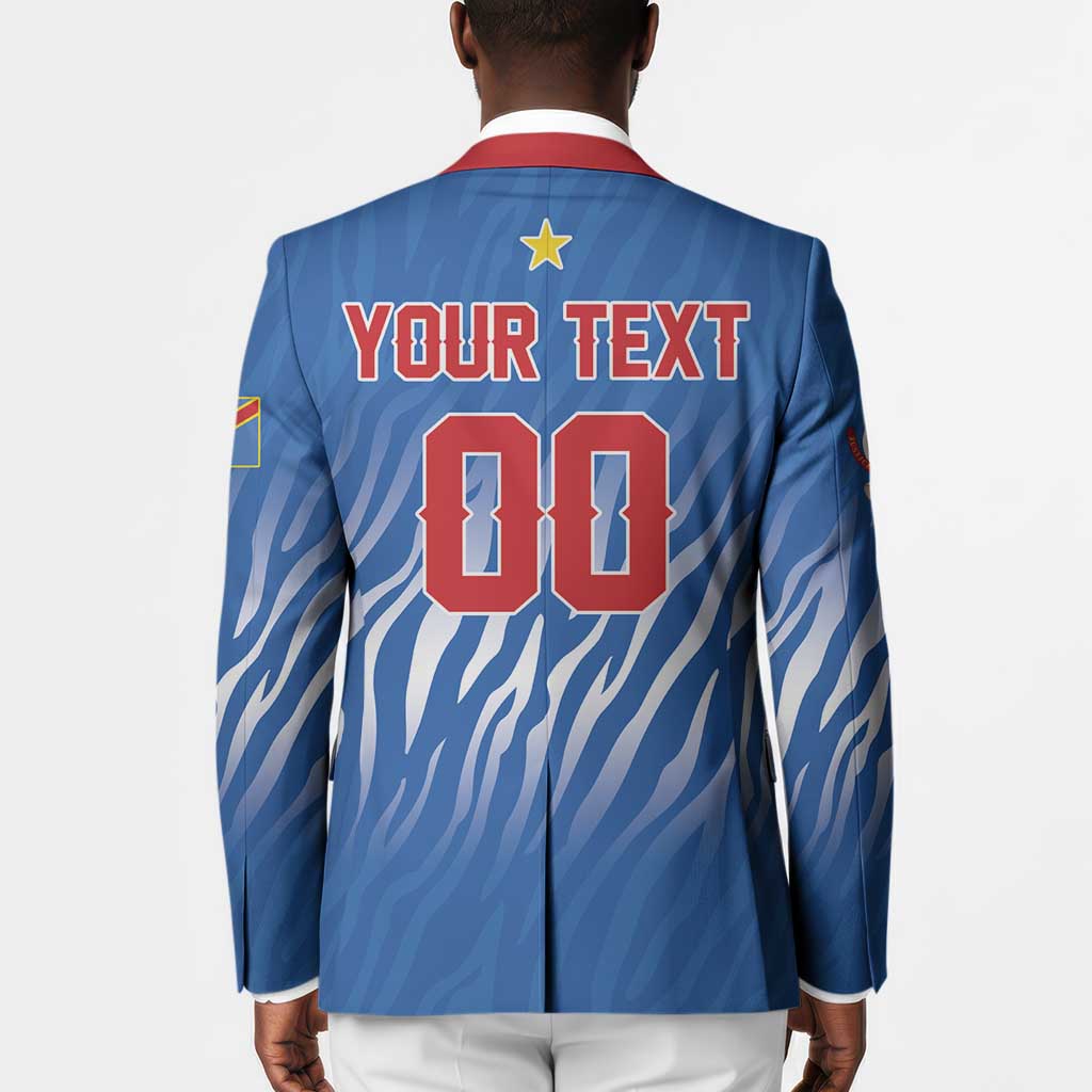 Custom Football 2026 DR Congo Leopards Blazer Warriors of the Equator