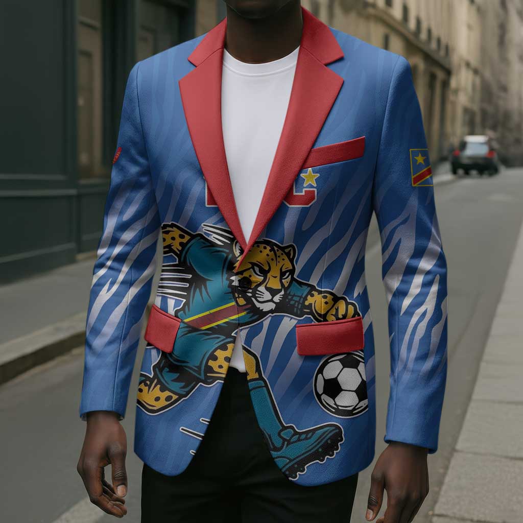 Custom Football 2026 DR Congo Leopards Blazer Warriors of the Equator