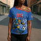 Custom Football 2026 DR Congo Leopards Cross Shoulder Shirt Warriors of the Equator
