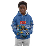 Custom Football 2026 DR Congo Leopards Kid Hoodie Warriors of the Equator