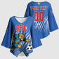 Custom Football 2026 DR Congo Leopards Kimono Sleeve Blouse Warriors of the Equator