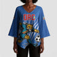 Custom Football 2026 DR Congo Leopards Kimono Sleeve Blouse Warriors of the Equator