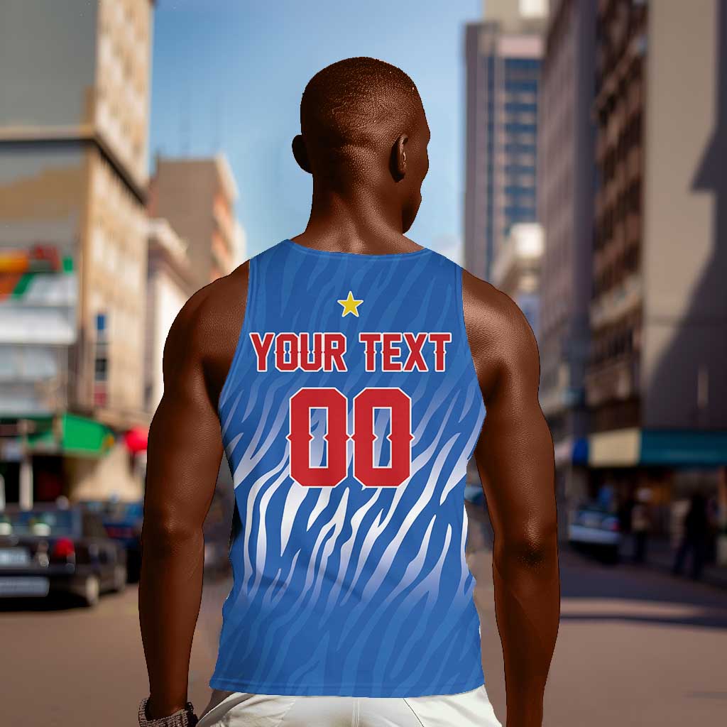 Custom Football 2026 DR Congo Leopards Men Tank Top Warriors of the Equator