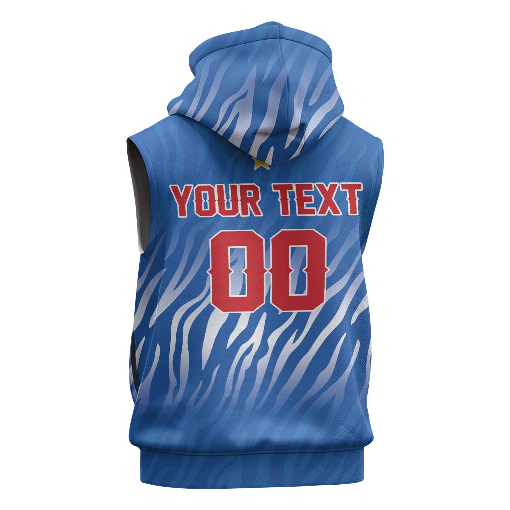 Custom Football 2026 DR Congo Leopards Sleeveless Hoodie Warriors of the Equator