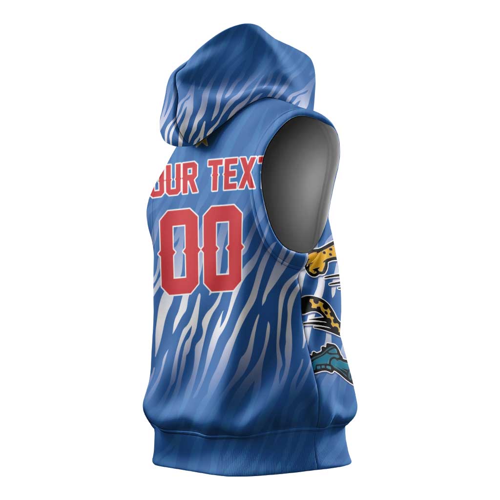 Custom Football 2026 DR Congo Leopards Sleeveless Hoodie Warriors of the Equator