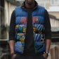 Custom Football 2026 DR Congo Leopards Sleeveless Puffer Jacket Warriors of the Equator