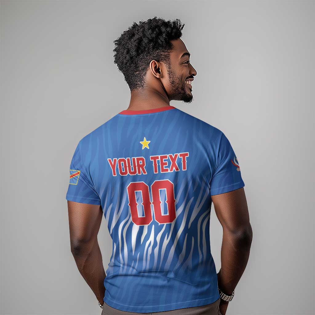 Custom Football 2026 DR Congo Leopards T shirt Warriors of the Equator