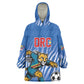 Custom Football 2026 DR Congo Leopards Wearable Blanket Hoodie Warriors of the Equator