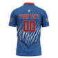 Custom Football 2026 DR Congo Leopards Zipper Polo Shirt Warriors of the Equator