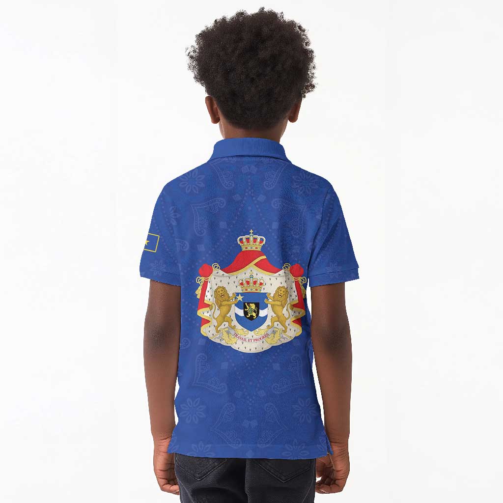 Congo Free State 1885-1908 Kid Polo Shirt Werk en voortgang