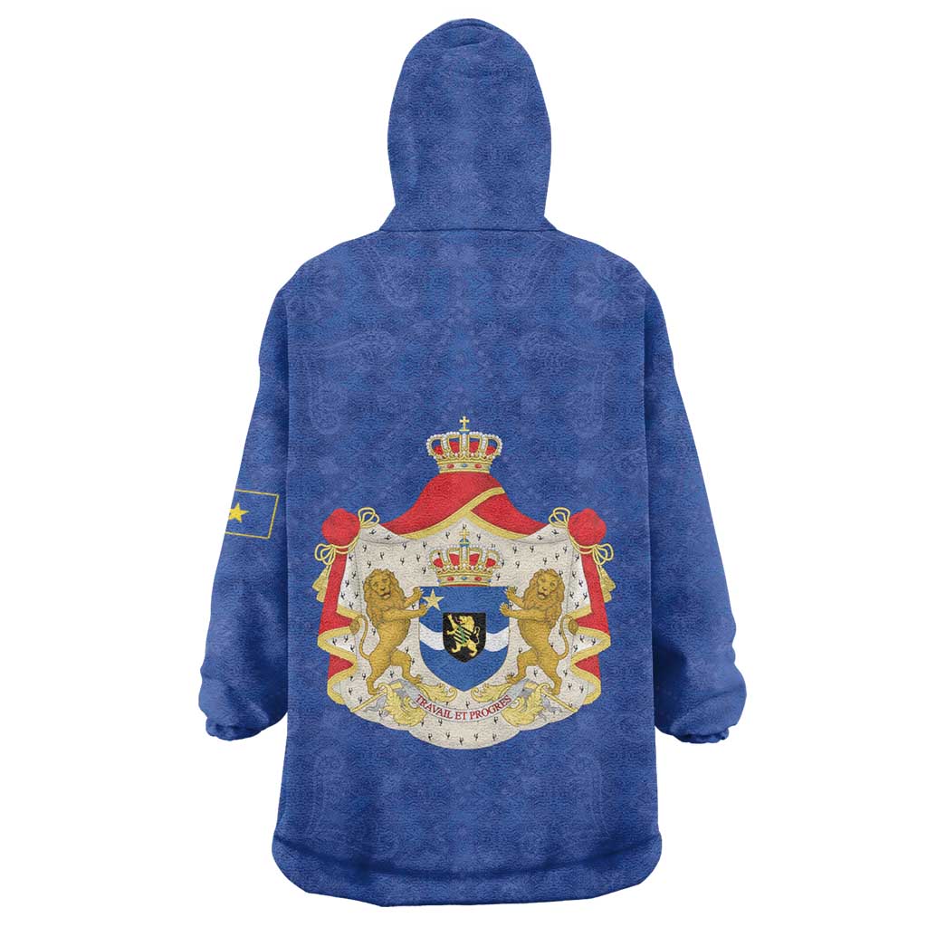 Congo Free State 1885-1908 Kid Wearable Blanket Hoodie Werk en voortgang