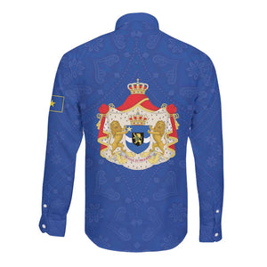 Congo Free State 1885-1908 Long Sleeve Button Shirt Werk en voortgang