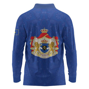 Congo Free State 1885-1908 Long Sleeve Polo Shirt Werk en voortgang