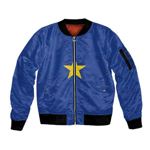 Congo Free State 1885-1908 Sleeve Zip Bomber Jacket Werk en voortgang