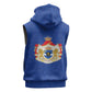 Congo Free State 1885-1908 Sleeveless Zip Hoodie Werk en voortgang