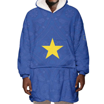 Congo Free State 1885-1908 Wearable Blanket Hoodie Werk en voortgang
