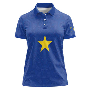 Congo Free State 1885-1908 Women Polo Shirt Werk en voortgang