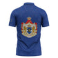 Congo Free State 1885-1908 Zipper Polo Shirt Werk en voortgang