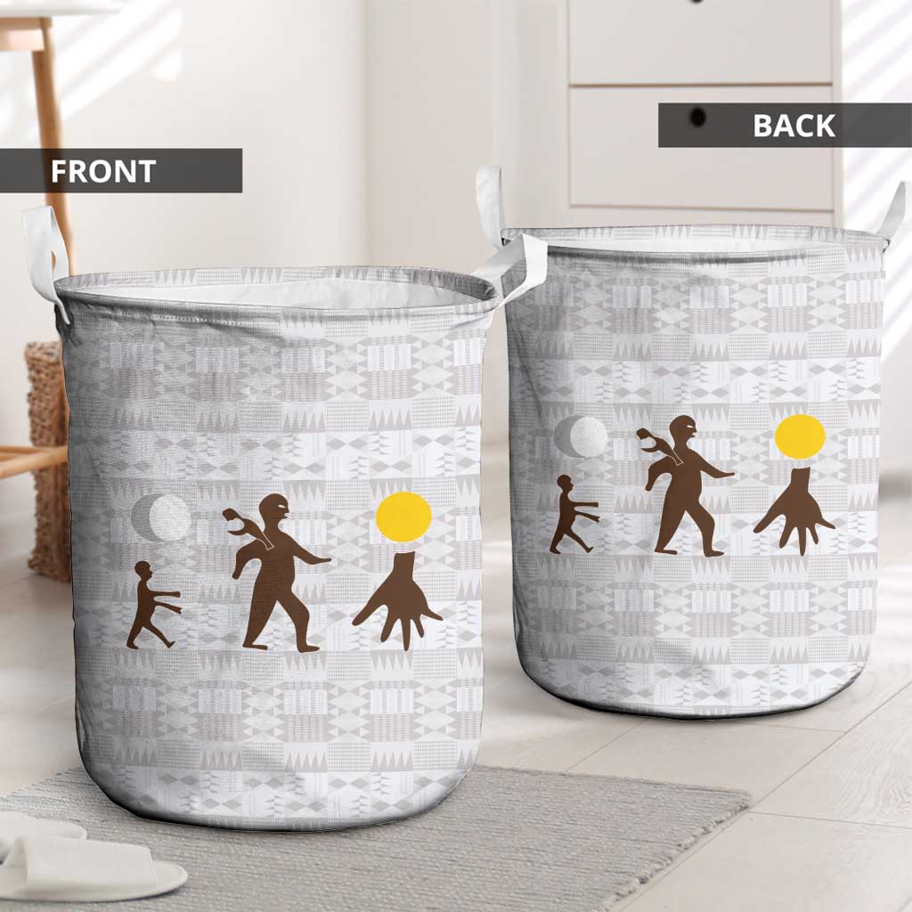 Kingdom of Kakongo Laundry Basket Royal Stylized