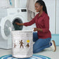 Kingdom of Kakongo Laundry Basket Royal Stylized