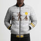 Personalized Kingdom of Kakongo Bomber Puffer Jacket Royal Stylized