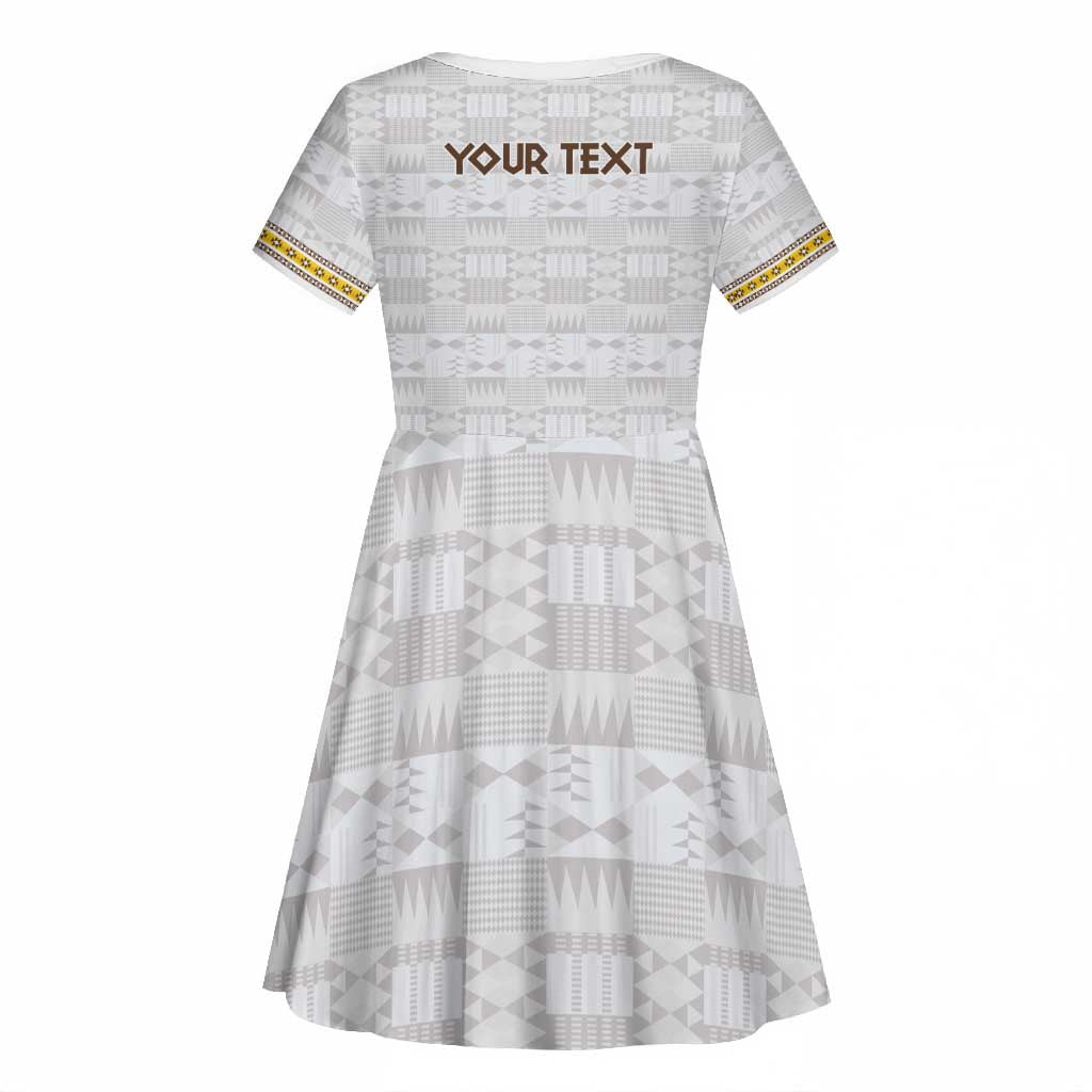 Personalized Kingdom of Kakongo Kid Short Sleeve Dress Royal Stylized